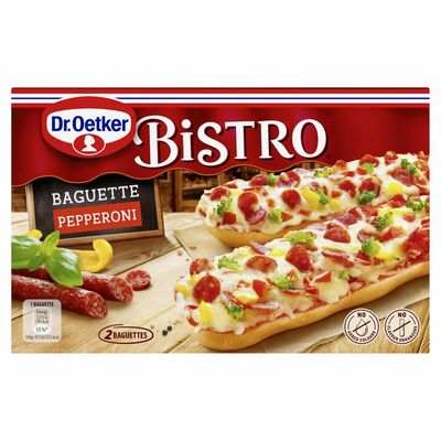 Dr. Oetker Bistro Pepperoni Pizza 2 Pack 250g