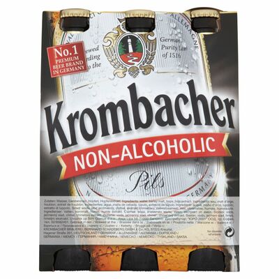 Krombacher Non Alcoholic Bottle Pack 6 x 330ml