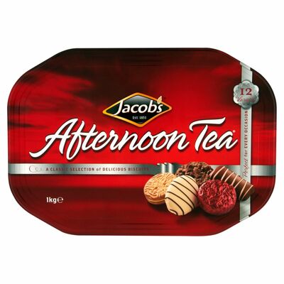 JACOB'S AFTERNOON TEA TIN 1KG