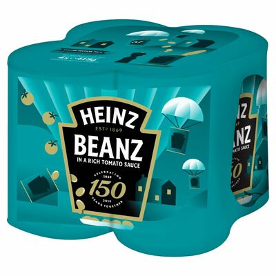 Heinz Baked Beanz 4 Pack 415g