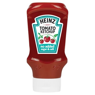 Heinz Tomato Ketchup No Added Sugar & Salt 425g