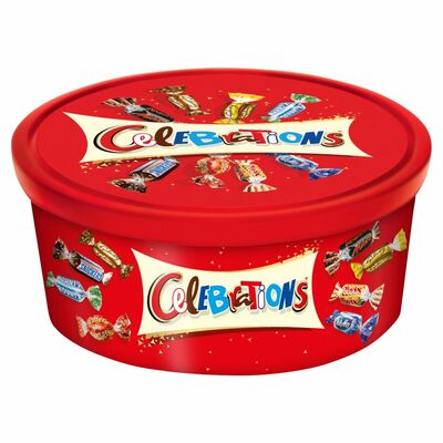 CELEBRATIONS TUB 650G