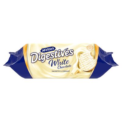 MCVITIE'S WHITE CHOCOLATE DIGESTIVES 232G