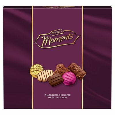 MCVITIES LUXURY CHOC BISCUIT SELECT 400G