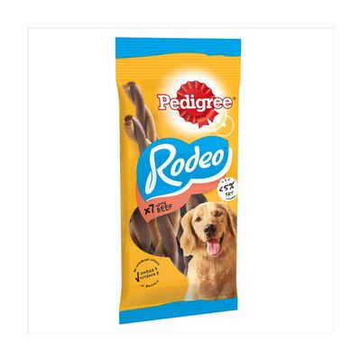 Pedigree Rodeo With Beef 7 Pack 120g
