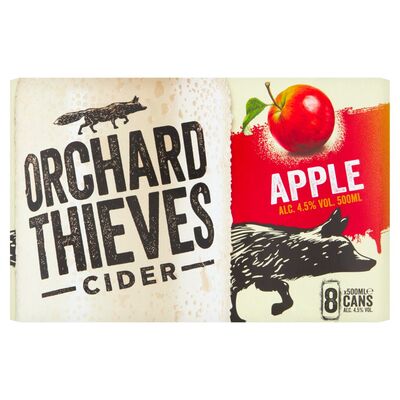 Orchard Thieves Cider Can Pack 8 x 500ml 