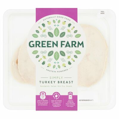 Green Farm Roast Turkey Sliced 90g