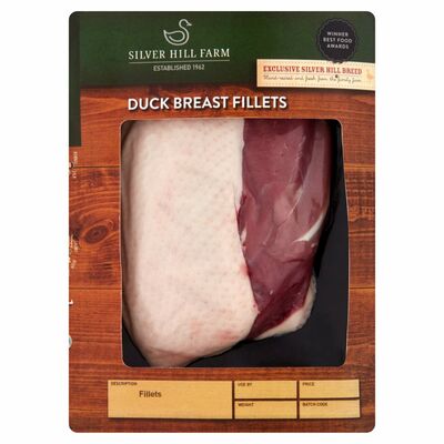 Silver Hill Duck Breast Fillets 400g