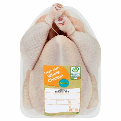CENTRA FRESH IRISH WHOLE CHICKEN 1.9KG