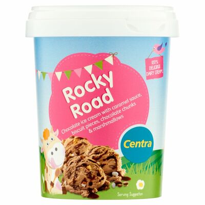 Centra Rocky Road Ice Cream Tub 1ltr