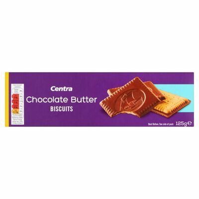Centra Chocolate Butter Biscuits 125g