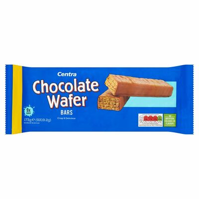 Centra 9 Chocolate Wafer Bars 19g