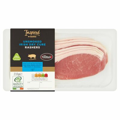 INSPIRED BY CENTRA IRIDH DRY CURE RASHER 210G