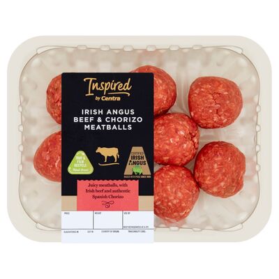 Inspired By Centra Fresh Irish Chorizo Meatballs 360g