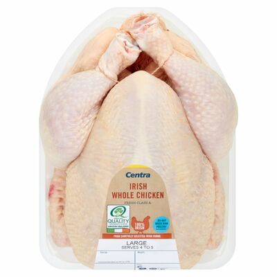 Centra Fresh Irish Whole Chicken 1.8kg