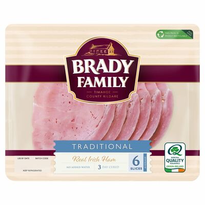 Brady Family Real Irish Traditional Ham 80g