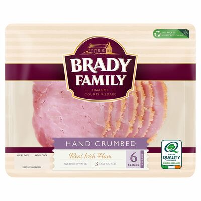 Brady Family Real Irish Crumbed Ham 80g