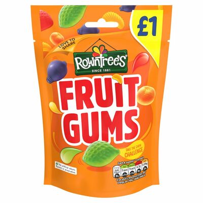 Rowntree's Fruit Gums Pouch 120g