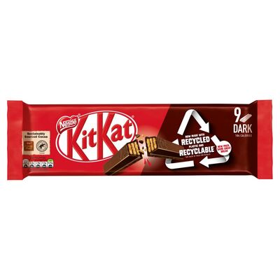 Nestlé Kitkat Dark Chocolate 9 Pack 186.3g