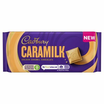 Cadbury Caramilk Block Bar 90g