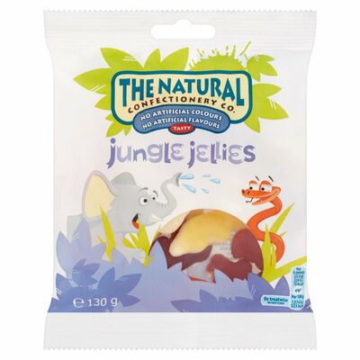 The Natural Confectionery Co Jungle Jellies 130g