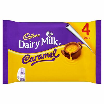 Cadbury Caramel 4 Pack 148g