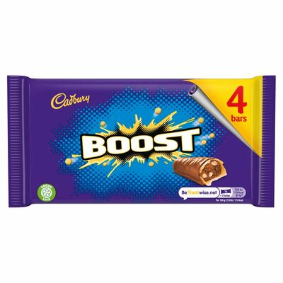 Cadbury Boost 4 Pack 136g