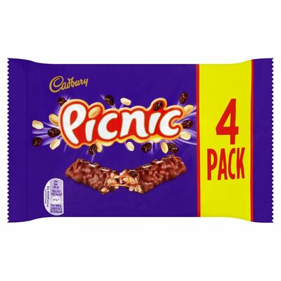 Cadbury Picnic 4 Pack 152g
