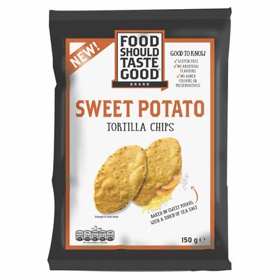 Old El Paso Food Should Taste Good Sweet Potato Tortilla Chips 150g