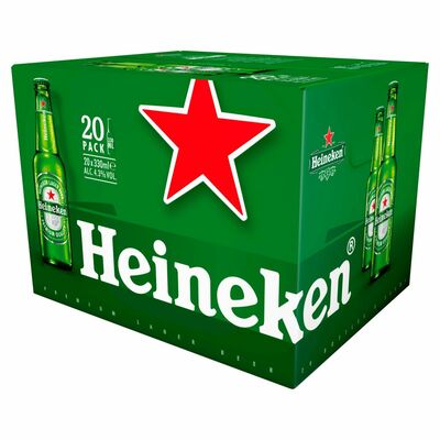Heineken Bottle Pack 20 x 330ml