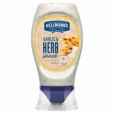 Hellmann's Garlic And Herb Table Sauce 250ml
