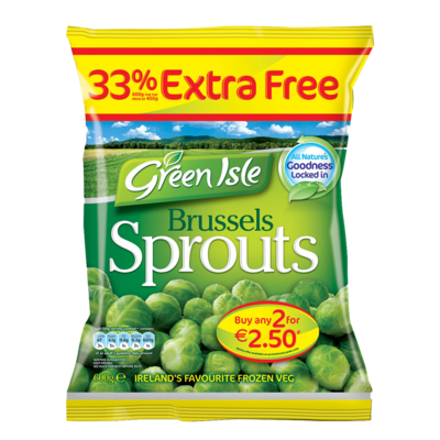 Green Isle Brussel Sprouts 450g