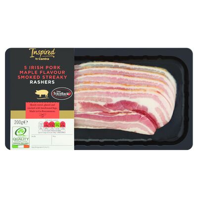 Inspired by Centra Maple Smoked Streaky Rashers 200g
