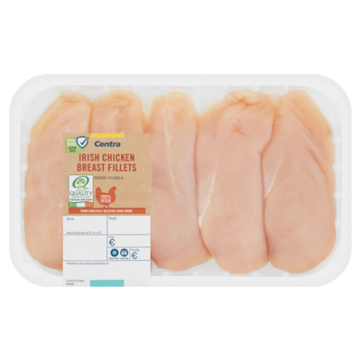 Centra Fresh Irish Chicken Breast Fillets 680g