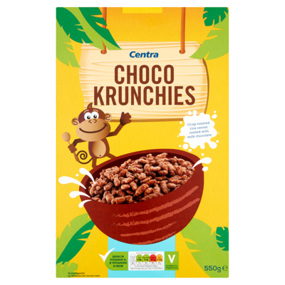 Centra Choco Krunchies Cereals 550g