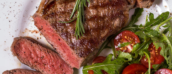 Seared steak 520x400
