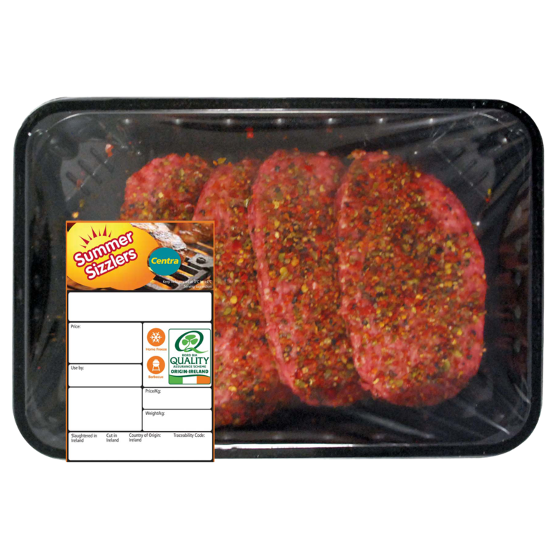 CT OB BBQ Beef Burger Sizzlers