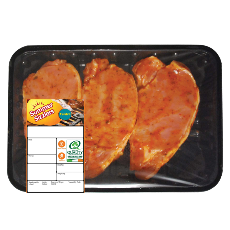 CT OB BBQ Grillsteak Pork chops 3pce CT OB BBQ Grillsteak Pork chops 3pce