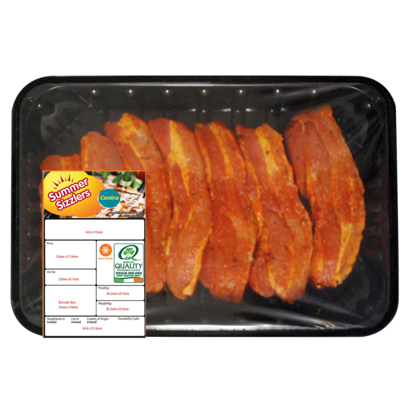 CT OB BBQ Pork Sizzlers 6pce