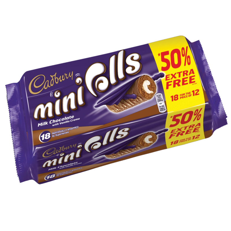 Cadbury 18 Milk 50 EF