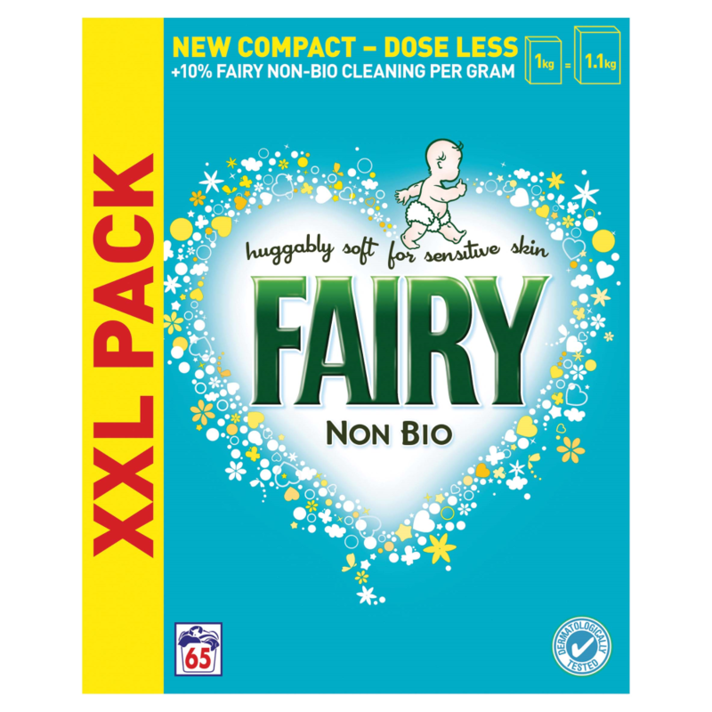 Fairy Non Bio Laundry Powder 65 Washes