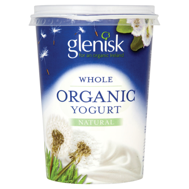 Glenisk Organic Whole Yogurt Natural 500g