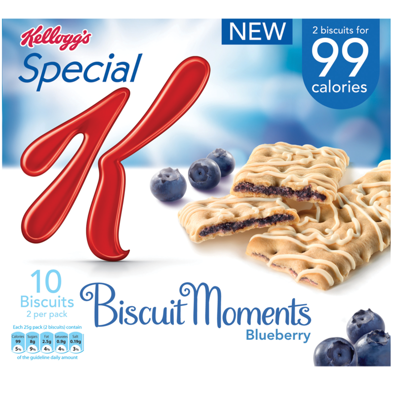 Kelloggs SpecialK BiscuitMomentsBlueberry 96g 125g