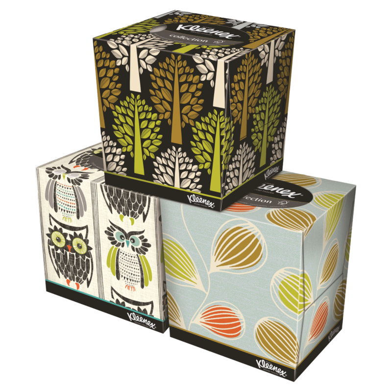 Kleenex Collection Tissues Cube Single