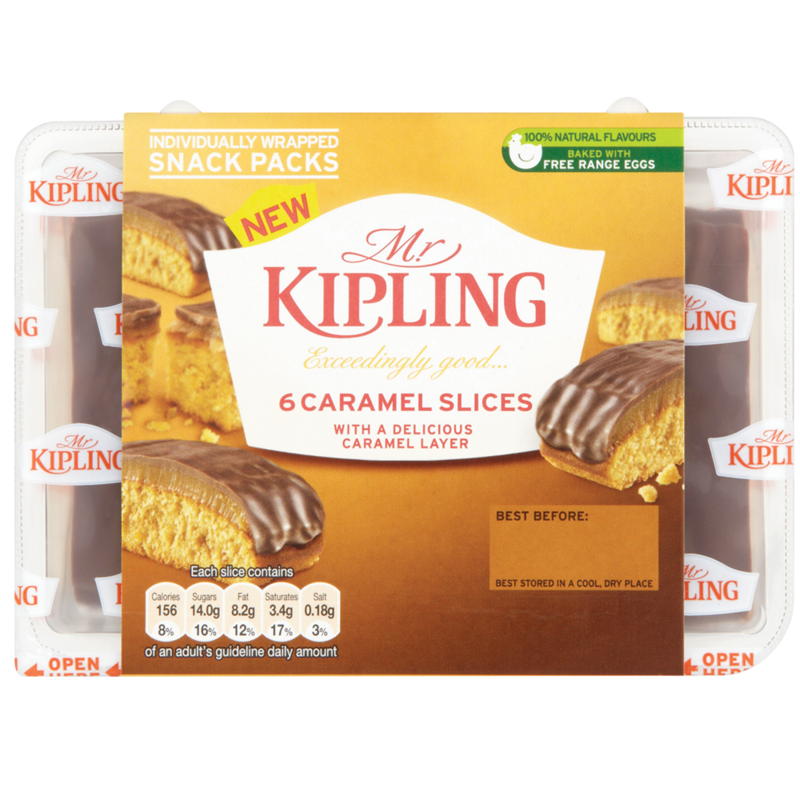 Mr.Kipling Exceedingly Good Caramel Slices
