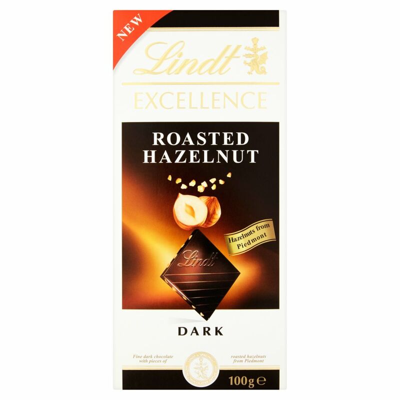 Lindt Excellence Dark Roasted Hazelnut 100g