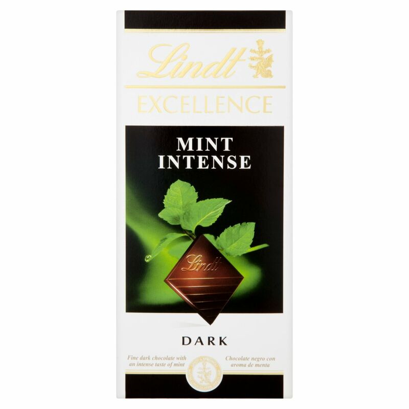 Lindt Excellence Mint Intense Dark 100g Lindt Excellence Mint Intense Dark 100g