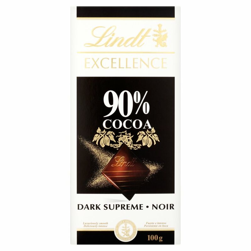 Lindt Excellence 90% Cocoa Dark Supreme 100g