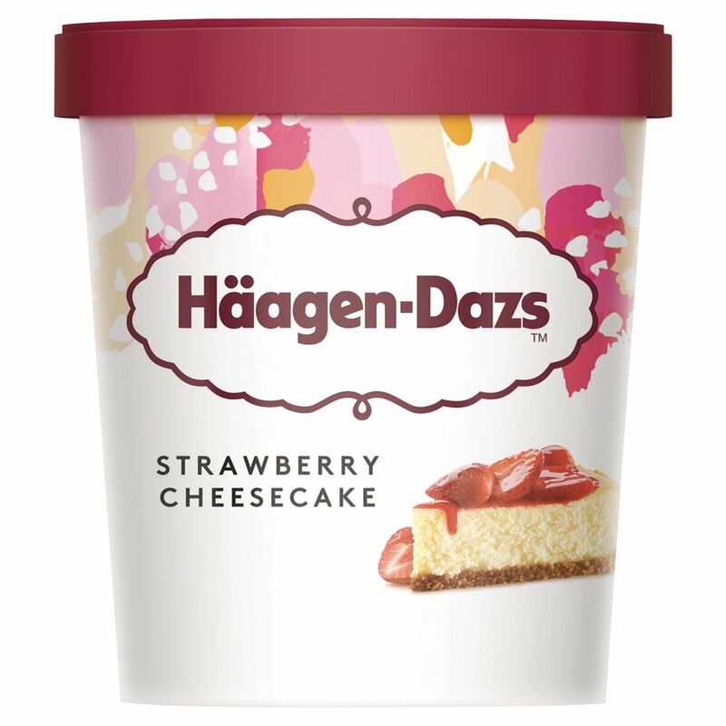 Häagen-Dazs Strawberry Cheesecake Ice Cream 500ml