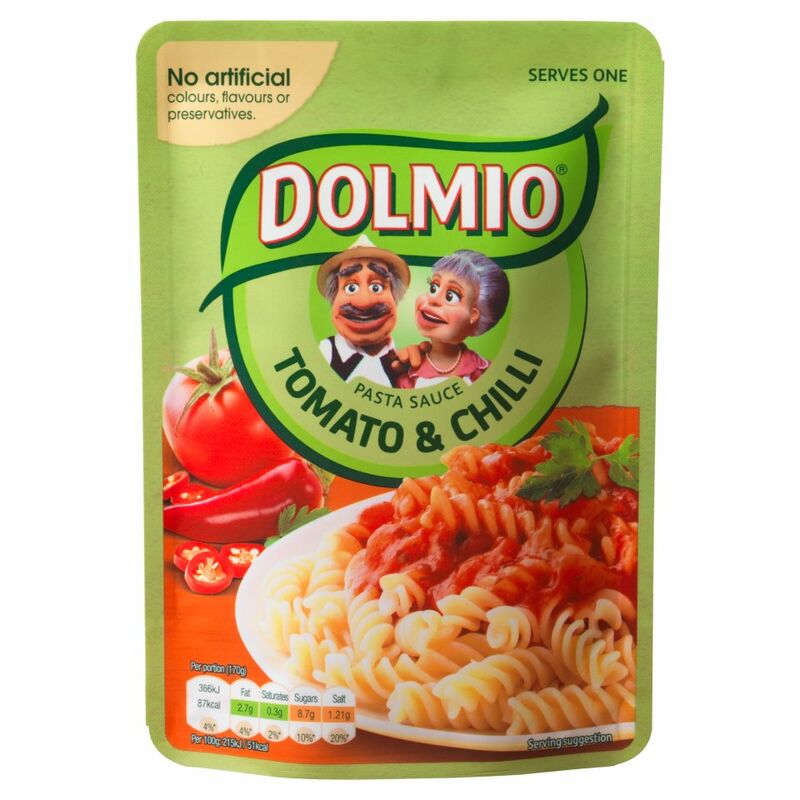 DOLMIO® Pasta Sauce Tomato & Chilli 170g DOLMIO® Pasta Sauce Tomato & Chilli 170g